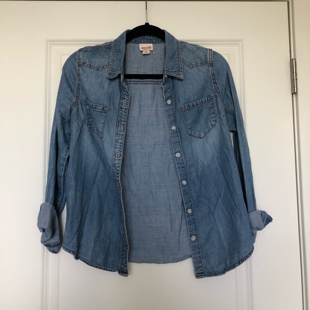 Chambray button up